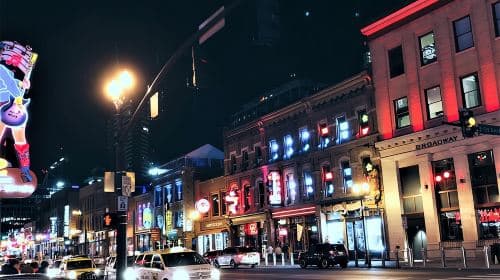 Night Time Trolley Tour of Nashville with Photo Stops Day Tours