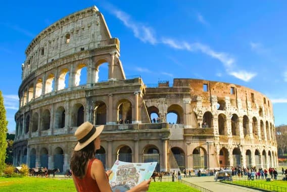 Rome: Colosseum Entry with Audio Guide App (& Arena Option)