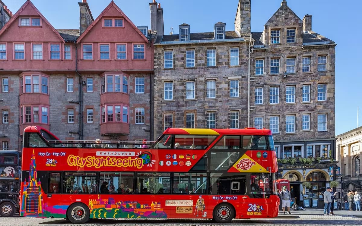City Sightseeing 24-Hr Hop-On Hop-Off Tour of Edinburgh