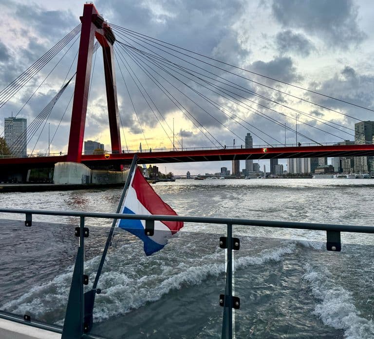 Rotterdam: WaterShuttle Ticket to Kinderdijk