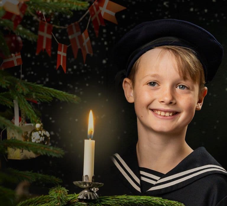 Unique Christmas Market in the Old City in Aarhus