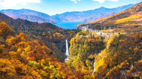 1-day tour to Nikko Toshogu Shrine + Lake Chūzenji + Kegon Waterfalls: includes admission ticket and hot spring fee Day Tours