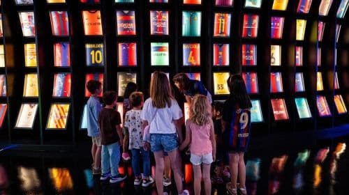 Barcelona Hop-On Hop-Off Bus and FC Barcelona Immersive Tour