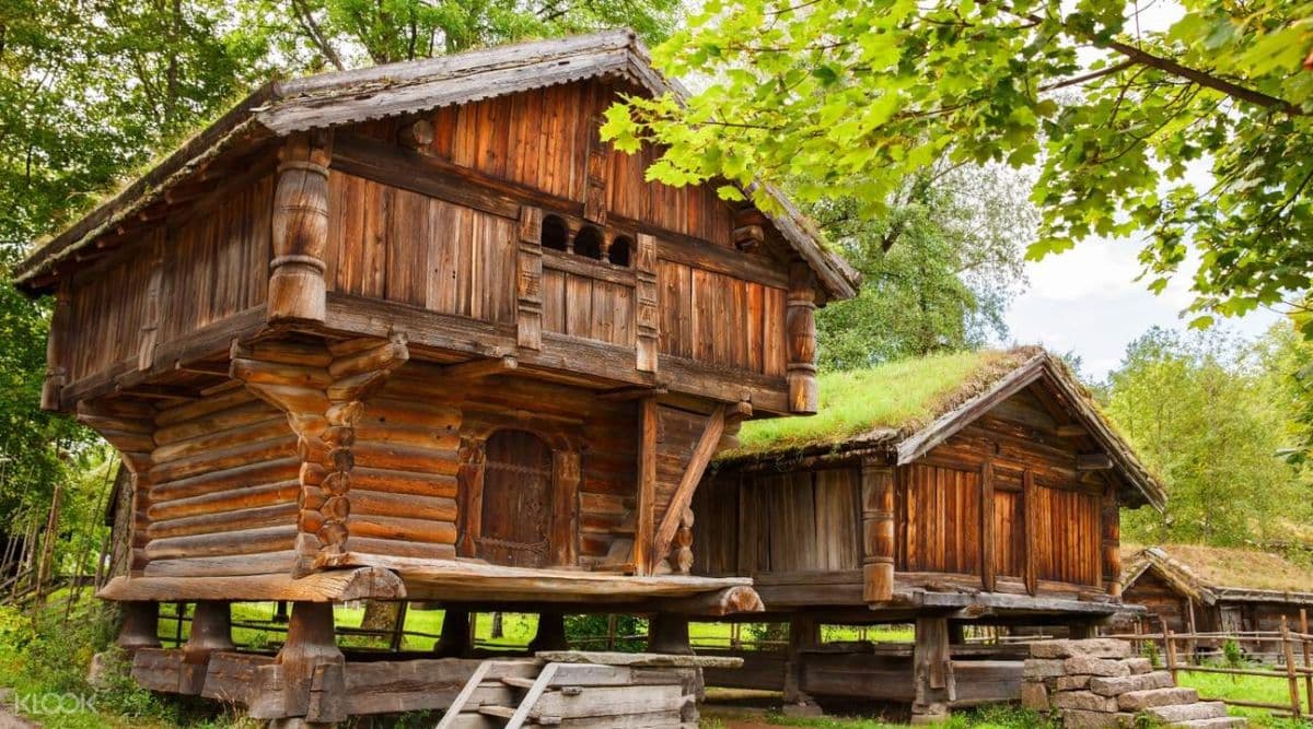 Oslo Folkemuseum and Viking Ships Museum Tour