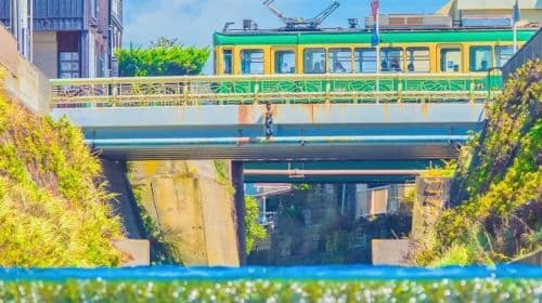 Kotoku-in + Komachi Street + Enoshima + Tsurugaoka Hachimangu one-day tour with free Enoden train experience