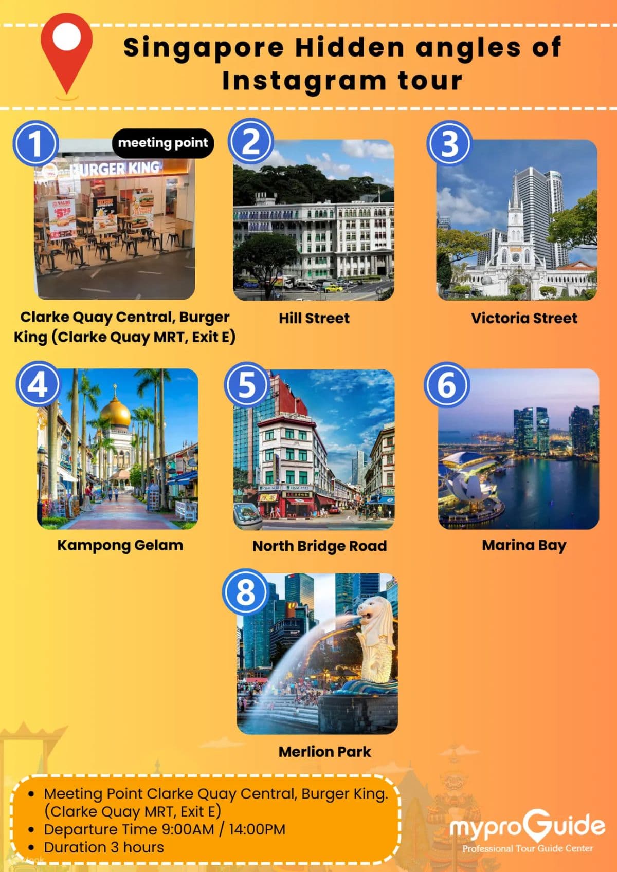 Highlights of Singapore Instagram Walking Tour