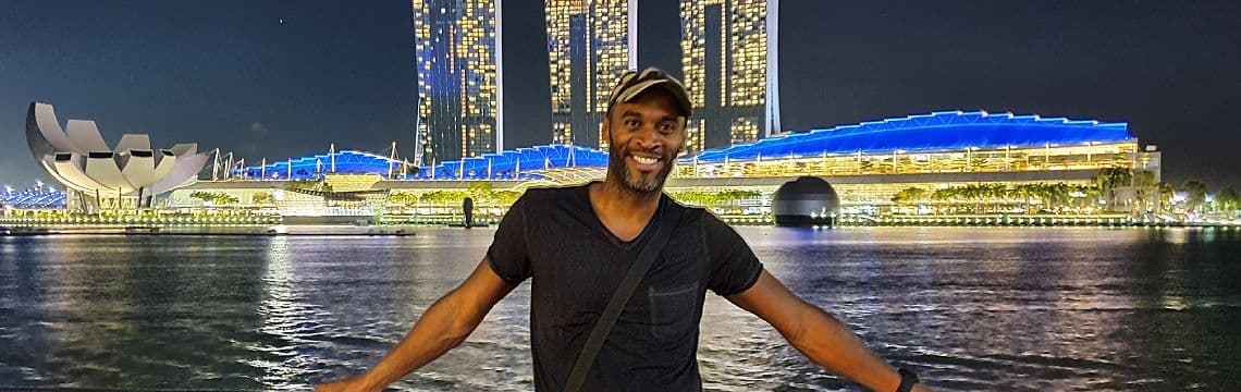 Marina Bay Night Bicycle Tour by Let's Go Tour