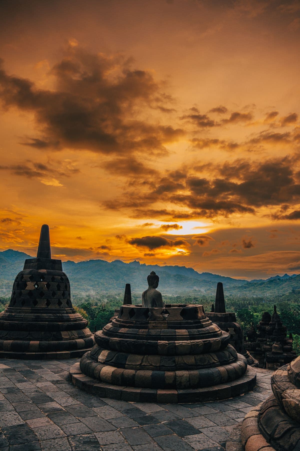 Borobudur Sunset