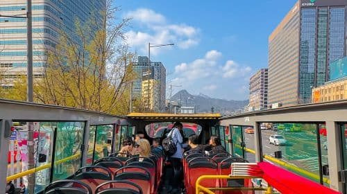 Seoul city sightseeing bus