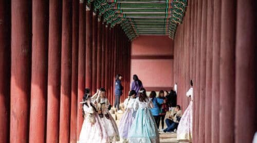Historic Capital Stroll & Street Food Tour | Gyeongbokgung Palace & Bukchon Hanok Village & Gwangjang Market Day Tours