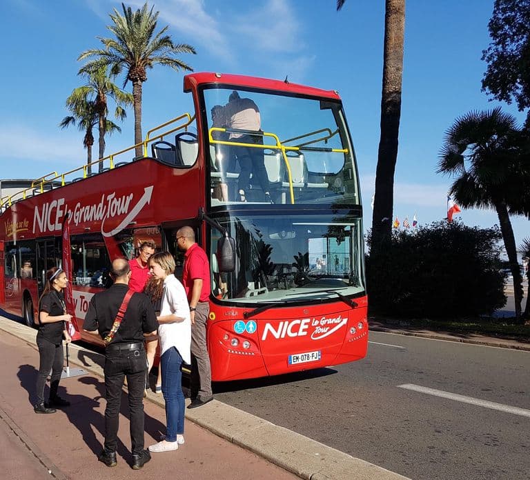 Nice: 1 or 2-Day Hop-On Hop-Off Bus Tour