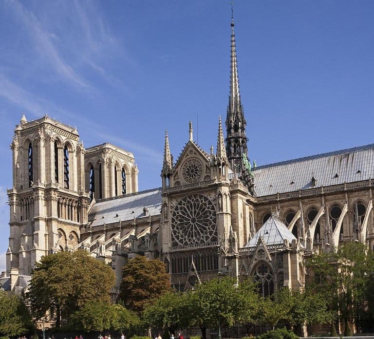 Paris: Notre Dame Exterior Guided Tour with Free Entry