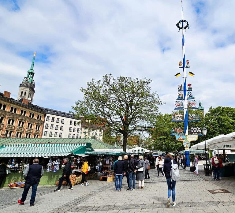 München: Vegetarische Viktualienmarkt-Probiertour Deutsch